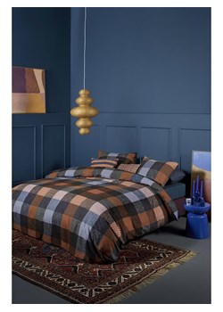 Beddinghouse Komplet pościeli flanelowej &quot;Beckett&quot; w kolorze niebiesko-pomarańczowym ze sklepu Limango Polska w kategorii Pościele - zdjęcie 187356877