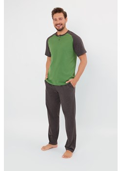 Aleksander piżama męska krótki rękaw, długie spodnie ze sklepu italianfashion w kategorii Piżamy męskie - zdjęcie 187357577