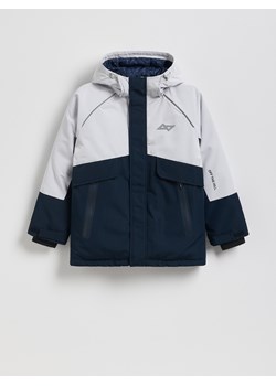 Reserved - Kurtka z kapturem - granatowy ze sklepu Reserved w kategorii Kurtki chłopięce - zdjęcie 187357947