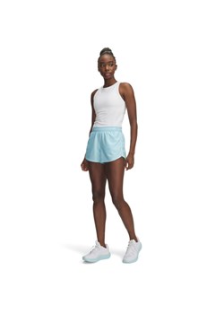 Damskie spodenki treningowe Under Armour Tech Play Up Shorts - niebieskie ze sklepu Sportstylestory.com w kategorii Szorty - zdjęcie 187358565