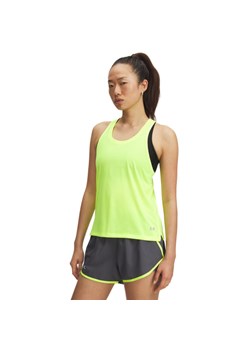 Damski top do biegania Under Armour UA Streaker Singlet - żółty ze sklepu Sportstylestory.com w kategorii Bluzki damskie - zdjęcie 187358656
