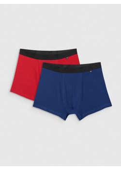 Męskie bokserki (2-pack) 4F 4FWMM00UBXSM059 - multikolor ze sklepu Sportstylestory.com w kategorii Majtki męskie - zdjęcie 187358757