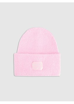 Dziewczęca czapka zimowa 4F 4FJRAW25ACAPF0811 - różowa ze sklepu Sportstylestory.com w kategorii Czapki dziecięce - zdjęcie 187358817