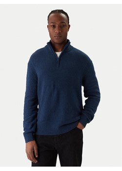 Jack & Jones Sweter Point 12287316 Niebieski Relaxed Fit ze sklepu MODIVO w kategorii Swetry męskie - zdjęcie 187359436