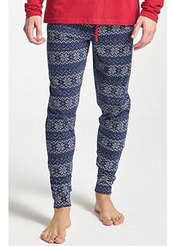 Męska piżama świąteczna z nadrukiem czerwona ALBANO, Kolor czerwono-granatowy, Rozmiar 2XL, Sorbetto ze sklepu Primodo w kategorii Piżamy męskie - zdjęcie 187360809