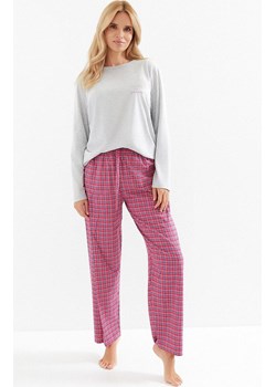 Długa piżama damska Madlen 3512, Kolor szary melanż, Rozmiar XL, Taro ze sklepu Primodo w kategorii Piżamy damskie - zdjęcie 187360858