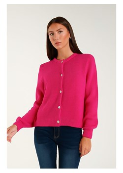 Tamba Kardigan w kolorze różowym ze sklepu Limango Polska w kategorii Swetry damskie - zdjęcie 187361039