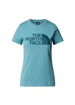 Koszulka damska The North Face Easy 0A8A6DDOU1 - niebieska ze sklepu streetstyle24.pl w kategorii Bluzki damskie - zdjęcie 187361197