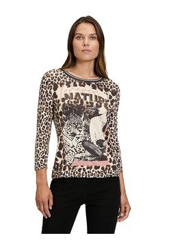 Betty Barclay Koszulka w kolorze szaro-beżowo-brązowym ze sklepu Limango Polska w kategorii Bluzki damskie - zdjęcie 187362418