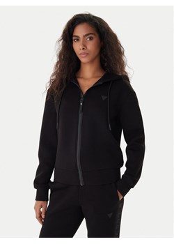 Guess Bluza V3RQ11 K7UW2 Czarny Regular Fit ze sklepu MODIVO w kategorii Bluzy damskie - zdjęcie 187362637