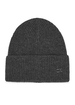 Calvin Klein Czapka Chunky K60K612873 Szary ze sklepu MODIVO w kategorii Czapki zimowe damskie - zdjęcie 187362647