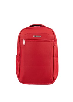 czerwony plecak podróżny 40x20x25 cm bagaż podręczny z rączką i uchwy ze sklepu Słoń Torbalski w kategorii Torby podróżne - zdjęcie 187362966