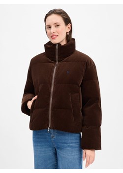 Polo Ralph Lauren Damska kurtka puchowa Kobiety Bawełna czekoladowy jednolity ze sklepu vangraaf w kategorii Kurtki damskie - zdjęcie 187363045