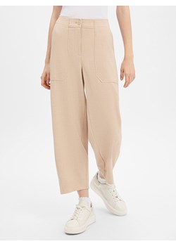 Opus Spodnie culottes - Myha fresh Kobiety beżowy marmurkowy ze sklepu vangraaf w kategorii Spodnie damskie - zdjęcie 187363049
