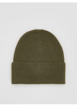 Reserved - Czapka beanie - jasny zielony ze sklepu Reserved w kategorii Czapki zimowe męskie - zdjęcie 187363428