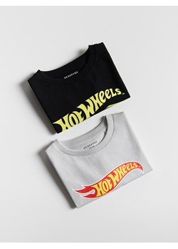 Reserved - Longsleeve Hot Wheels 2 pack - czarny ze sklepu Reserved w kategorii T-shirty chłopięce - zdjęcie 187363796