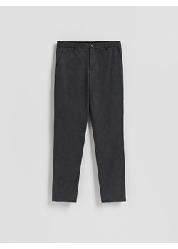 Reserved - Spodnie chino slim fit - ciemnoszary ze sklepu Reserved w kategorii Spodnie męskie - zdjęcie 187364055