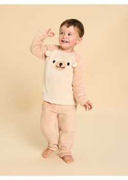 Sinsay - Piżama dwuczęściowa - beżowy ze sklepu Sinsay w kategorii Piżamy dziecięce - zdjęcie 187364626