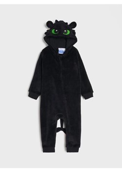 Sinsay - Pajacyk z kapturem How to Train Your Dragon - czarny ze sklepu Sinsay w kategorii Piżamy dziecięce - zdjęcie 187364639