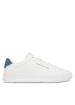 Sneakersy Tommy Hilfiger Th Court Lth Detail Ess FM0FM05367 Biały ze sklepu eobuwie.pl w kategorii Buty sportowe męskie - zdjęcie 187364715