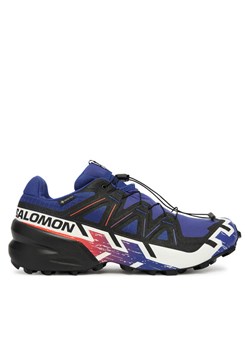 Buty do biegania Salomon Speedcross 6 Gore-Tex Equipe L47982800 Granatowy ze sklepu eobuwie.pl w kategorii Buty sportowe męskie - zdjęcie 187364776