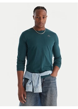 Robe di Kappa Longsleeve 631189W Zielony Slim Fit ze sklepu MODIVO w kategorii T-shirty męskie - zdjęcie 187365236