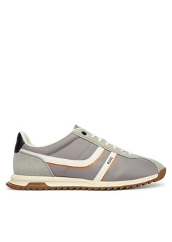 BOSS Sneakersy Zayn 50562818 Szary ze sklepu MODIVO w kategorii Buty sportowe męskie - zdjęcie 187365245