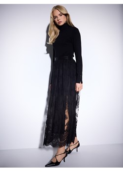 Mohito - Koronkowa spódnica maxi - czarny ze sklepu Mohito w kategorii Spódnice - zdjęcie 187365985