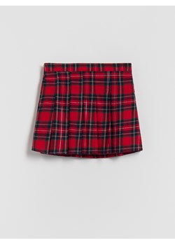Reserved - Plisowana spódnica w kratę - wielobarwny ze sklepu Reserved w kategorii Spódnice dziewczęce - zdjęcie 187366227