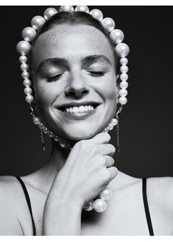 Reserved - Zestaw naszyjników z imitacją pereł - biały ze sklepu Reserved w kategorii Naszyjniki - zdjęcie 187366287