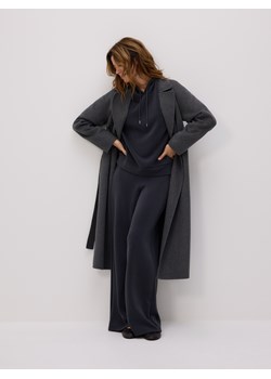 Reserved - Bluza z modalem - granatowy ze sklepu Reserved w kategorii Bluzy damskie - zdjęcie 187366335