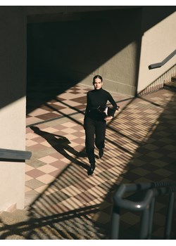 Reserved - Bawełniany golf - czarny ze sklepu Reserved w kategorii Swetry damskie - zdjęcie 187366467