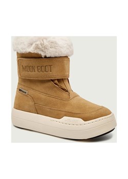 Moon Boot Śniegowce JR PARK STRAP |zamsz | shearling ze sklepu Gomez Fashion Store w kategorii Buty zimowe dziecięce - zdjęcie 187366549