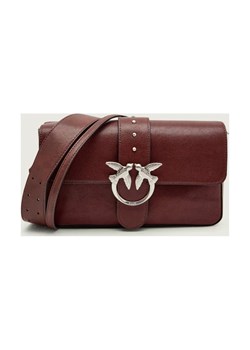 Pinko Skórzana torebka na ramię LOVE ONE SLOUCHY ZIP CLASSIC ze sklepu Gomez Fashion Store w kategorii Listonoszki - zdjęcie 187366556