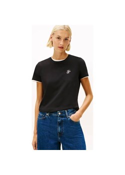 Tommy Hilfiger T-shirt | Regular Fit ze sklepu Gomez Fashion Store w kategorii Bluzki damskie - zdjęcie 187366607