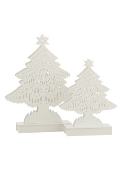 J Line Figurka dekoracyjna LED w kolorze białym - 19 x 28 x 5 cm ze sklepu Limango Polska w kategorii Dekoracje - zdjęcie 187367605