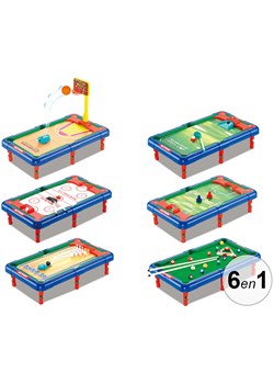 Techkidz Gra zręcznościowa 6w1 ze wzorem - 6+ ze sklepu Limango Polska w kategorii Zabawki - zdjęcie 187367666