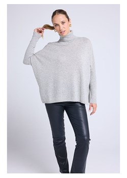 Maison Héritage Cashmere Kaszmirowy golf w kolorze szarym ze sklepu Limango Polska w kategorii Swetry damskie - zdjęcie 187367956