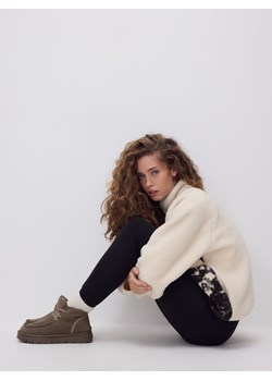 Reserved - Legginsy z zapiętkami - czarny ze sklepu Reserved w kategorii Spodnie damskie - zdjęcie 187368389