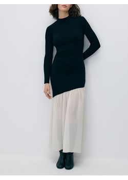 Reserved - Sukienka z ozdobnym dołem - wielobarwny ze sklepu Reserved w kategorii Sukienki - zdjęcie 187368487