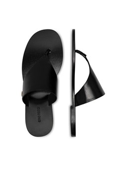 Japonki Gino Rossi EMI-112691 Czarny ze sklepu eobuwie.pl w kategorii Klapki damskie - zdjęcie 187368947