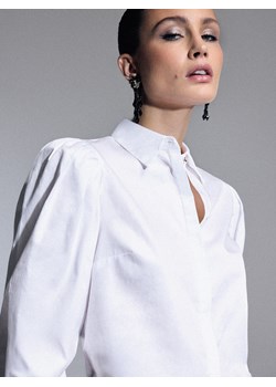 Mohito - Bawełniana koszula - biały ze sklepu Mohito w kategorii Koszule damskie - zdjęcie 187369206