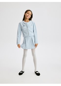 Reserved - Tweedowe spódnico-szorty - jasnoniebieski ze sklepu Reserved w kategorii Spódnice dziewczęce - zdjęcie 187369409