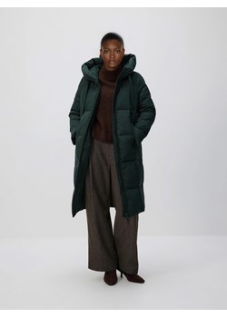 Reserved - Pikowana kurtka z puchem - morski ze sklepu Reserved w kategorii Kurtki damskie - zdjęcie 187369577