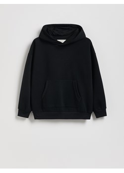 Reserved - Bluza oversize z kapturem - czarny ze sklepu Reserved w kategorii Bluzy chłopięce - zdjęcie 187369848
