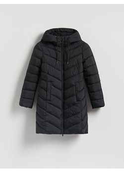 Reserved - Pikowana kurtka - czarny ze sklepu Reserved w kategorii Płaszcze damskie - zdjęcie 187369935