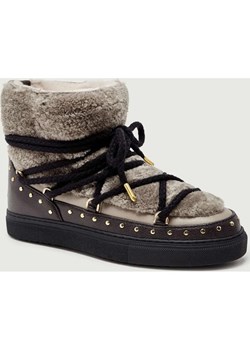 INUIKII Śniegowce CURLY ROCK | skóra | shearling ze sklepu Gomez Fashion Store w kategorii Śniegowce damskie - zdjęcie 187370359