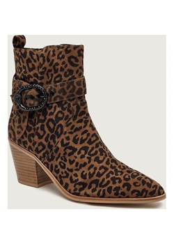 Kurt Geiger Kowbojki MAYFAIR | zamsz ze sklepu Gomez Fashion Store w kategorii Botki - zdjęcie 187370858