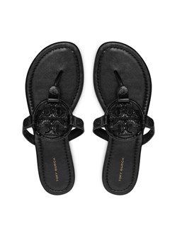 Tory Burch Japonki Miller 161424 Czarny ze sklepu MODIVO w kategorii Klapki damskie - zdjęcie 187370936