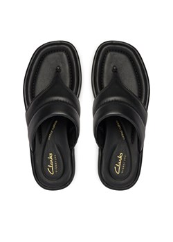 Clarks Japonki Alda Walk 26176261 Czarny ze sklepu MODIVO w kategorii Klapki damskie - zdjęcie 187370948